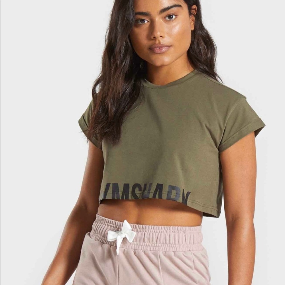 Gymshark Fraction Crop Top